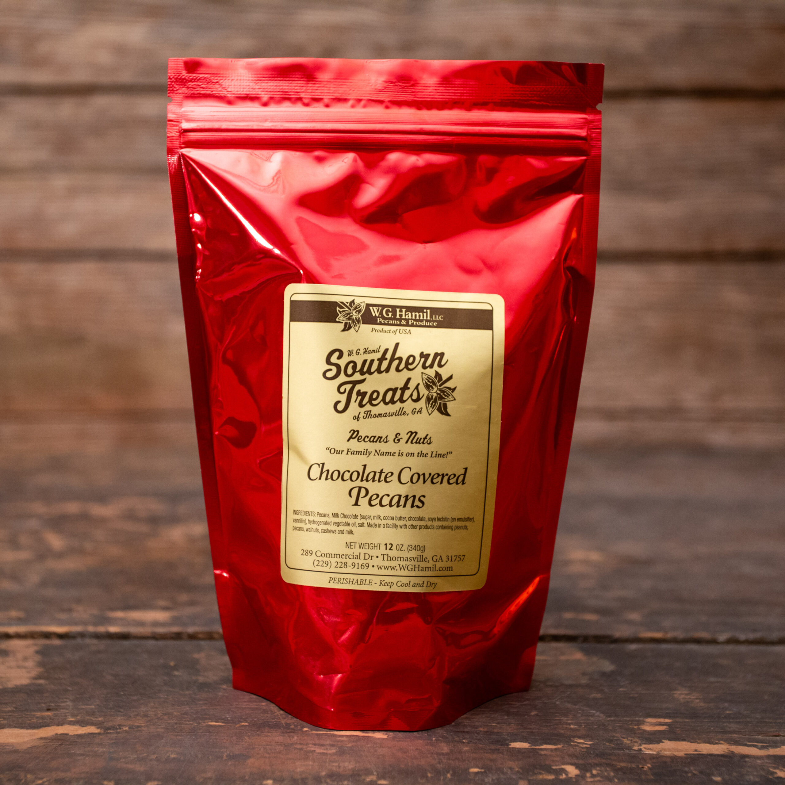 Chocolate Covered Pecans (12 oz)