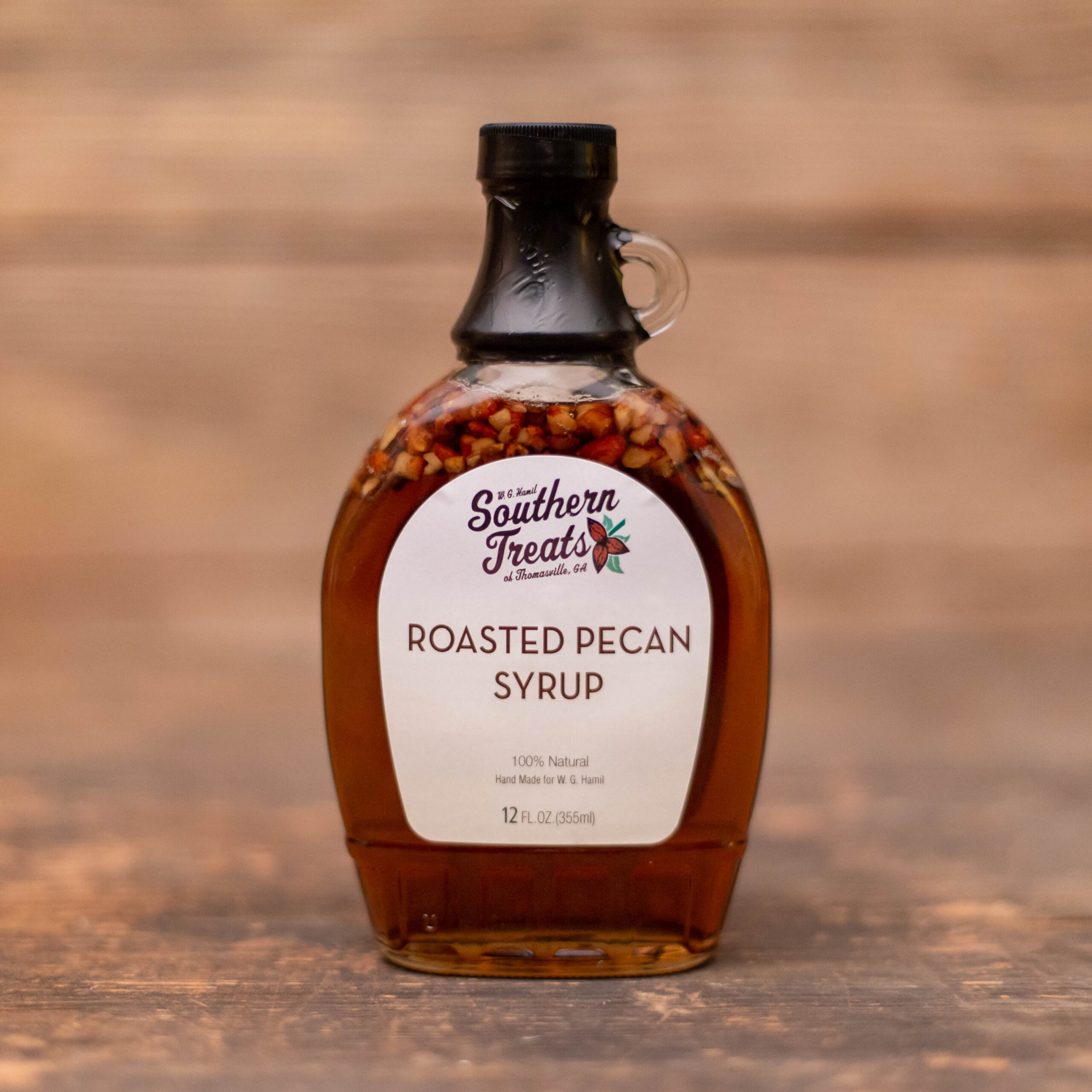 Roasted Pecan Syrup (12 oz)
